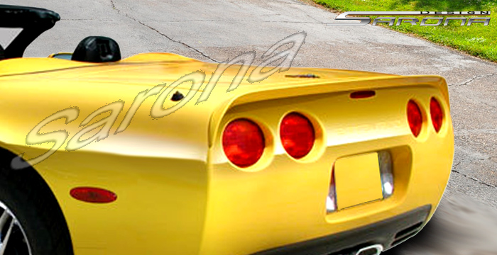 Custom Chevy Corvette  Coupe & Convertible Trunk Wing (1997 - 2004) - $299.00 (Part #CH-023-TW)